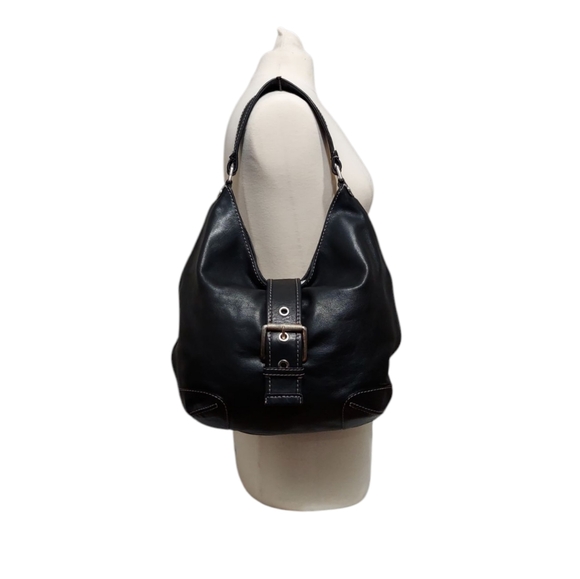Michael Kors Leather Soho Buckle Hobo Bag - Picture 4 of 10